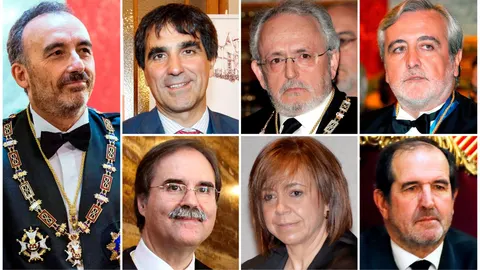 Los jueces del "procés"/Foto: Efe
