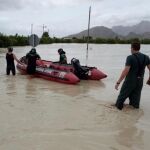 La Guardia Civil rescata a 650 personas en las zonas de Alicante afectadas por el temporal DANA