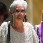 Carmen Arévalo de Acosta, madre del capitán Rafael Acosta en Caracas