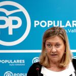 La presidenta del Grupo Popular en el Ayuntamiento de Valladolid, Pilar del Olmo