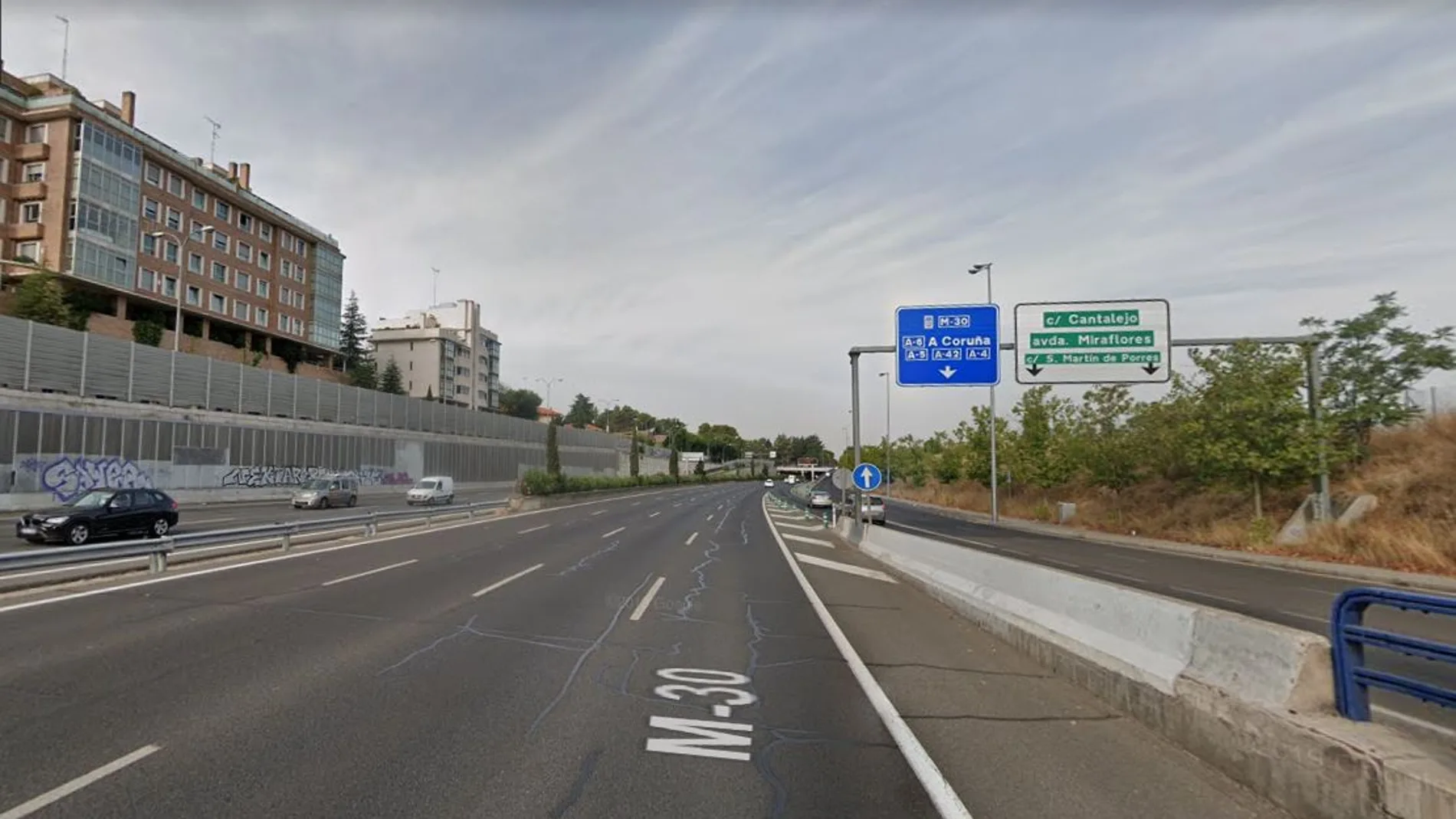 Kilómetro 27 de la M-30