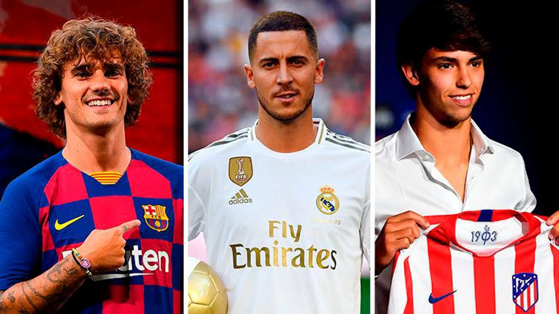 Griezmann, Hazard y Joao Feliz fueron tres de los fichajes más caros de este verano / Ep