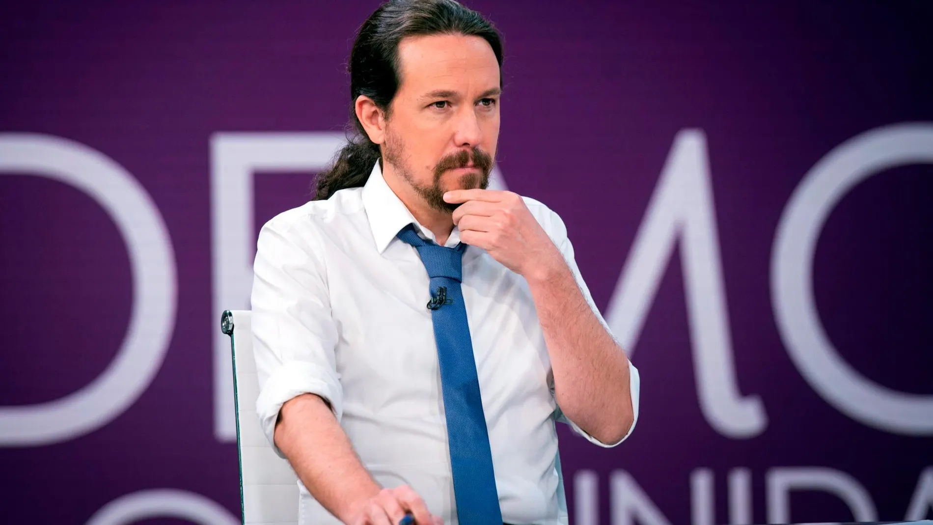 Pablo Iglesias, líder de Unidas Podemos