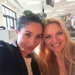 Meghan Markle y Gina Nelthorpe-Cowne/Foto: @ginakrugco