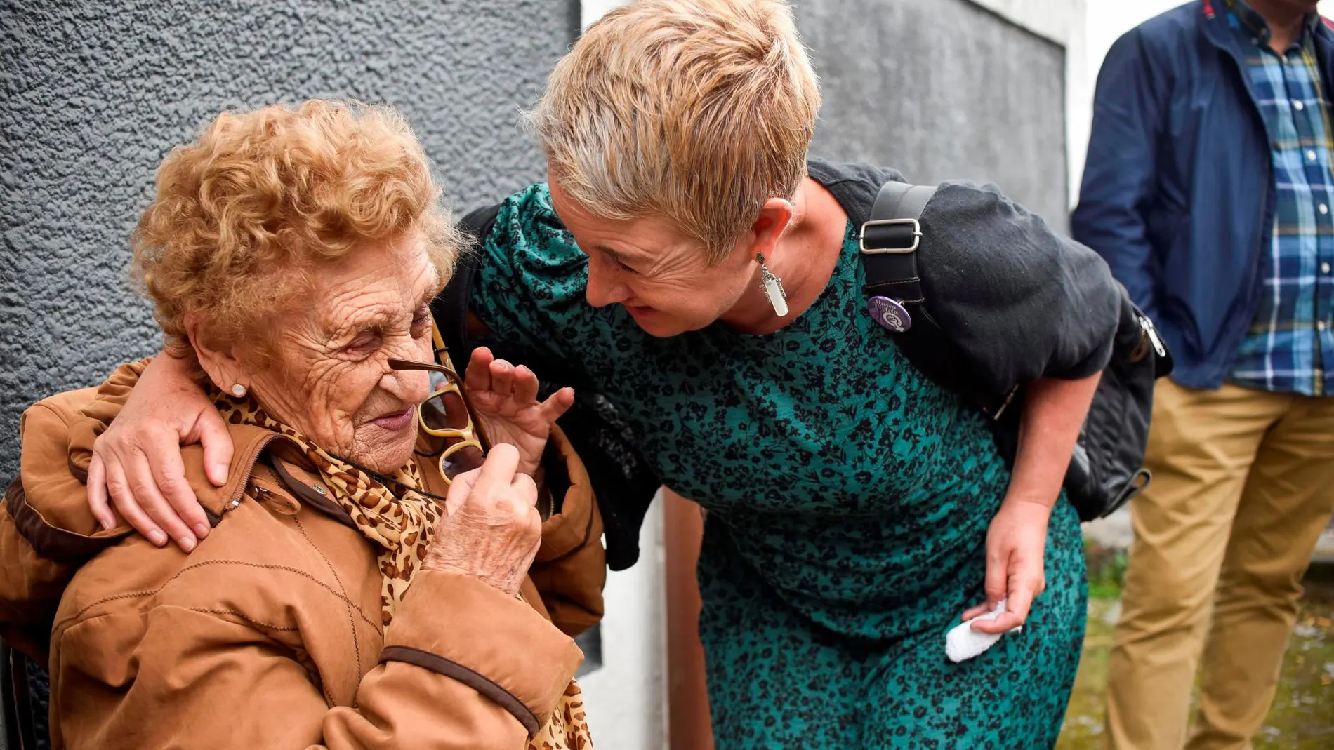 Victoria, la mujer de 94 años de Portugalete que acaba de recuperar su casa