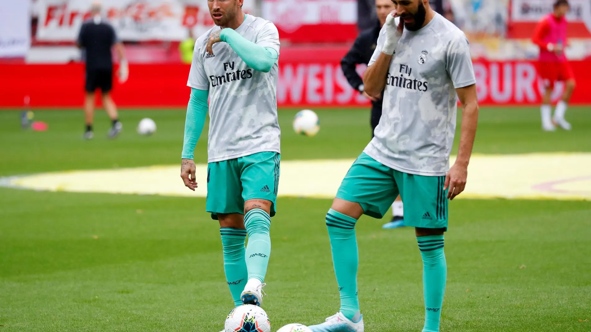 El cambio de dorsal, una práctica habitual en el Real Madrid