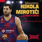 Mirotic, nuevo jugador del Barcelona
