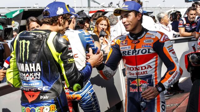 Rossi y Márquez