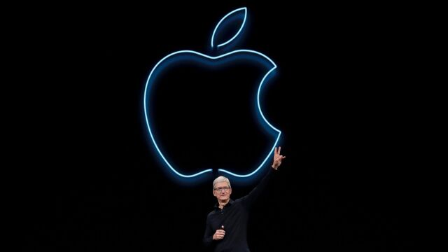 Tim Cook, CEO de Apple, en la Worldwide Developers Conference