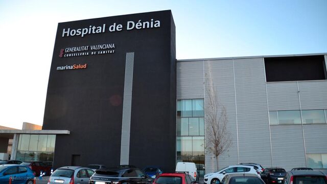 Fachada del Hospital de Denia