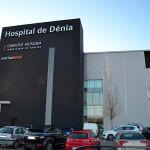 Fachada del Hospital de Denia