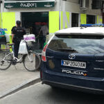 Los agentes de la Policía Nacional realizaron una batida por la zona
