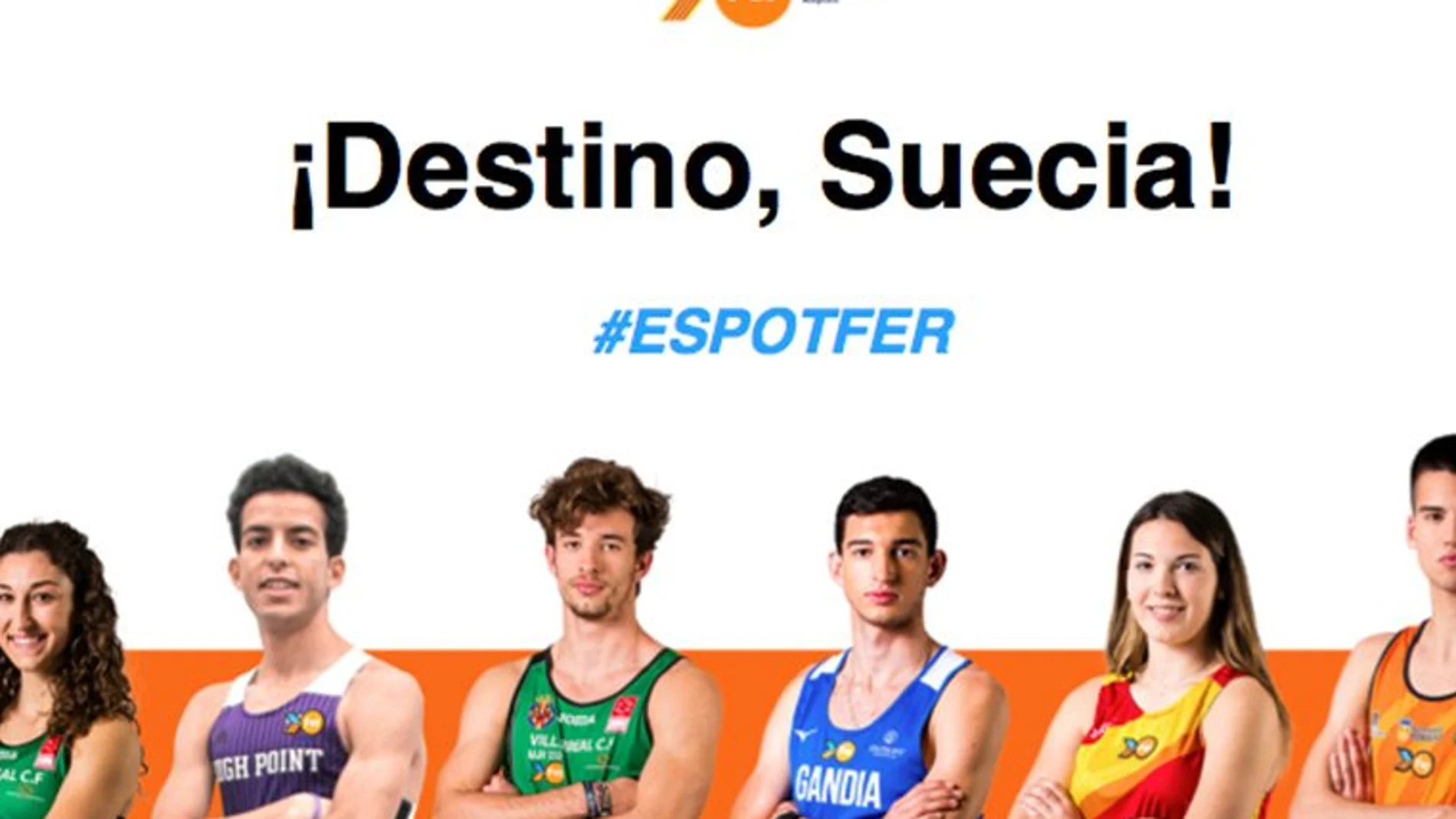 Algunos de los ocho jóvenes valencianos que competirán en el Europeo de Atletismo este mes