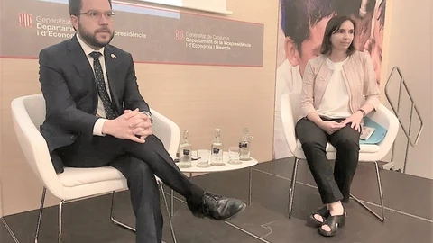 El conseller de Economia de la Generalitat, Pere Aragonès