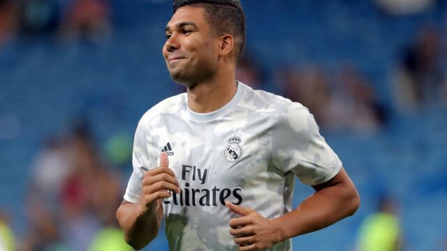 Casemiro está listo para jugar contra el Mallorca