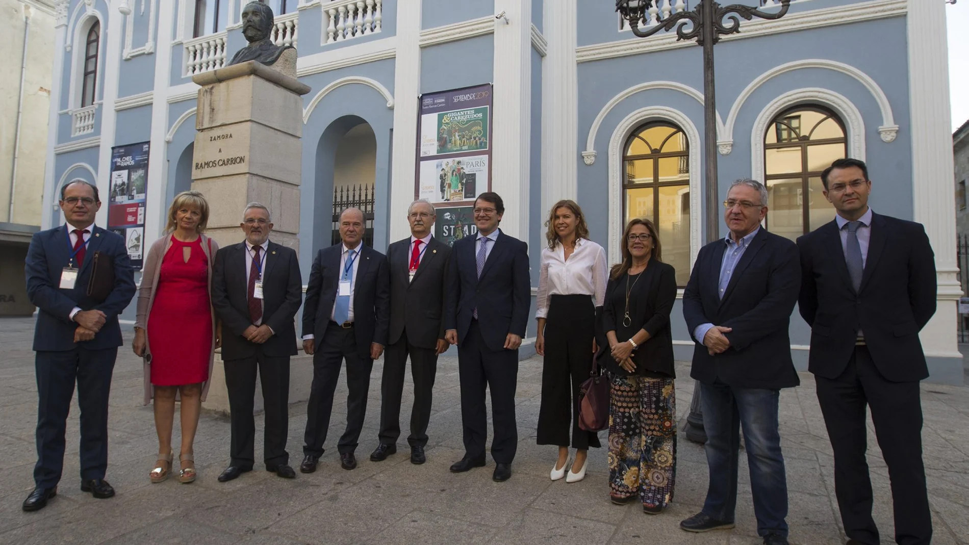El presidente de la Junta de Castilla y León, Alfonso Fernández Mañueco, inaugura el VIII Congreso Oficial de Médicos Jubilados