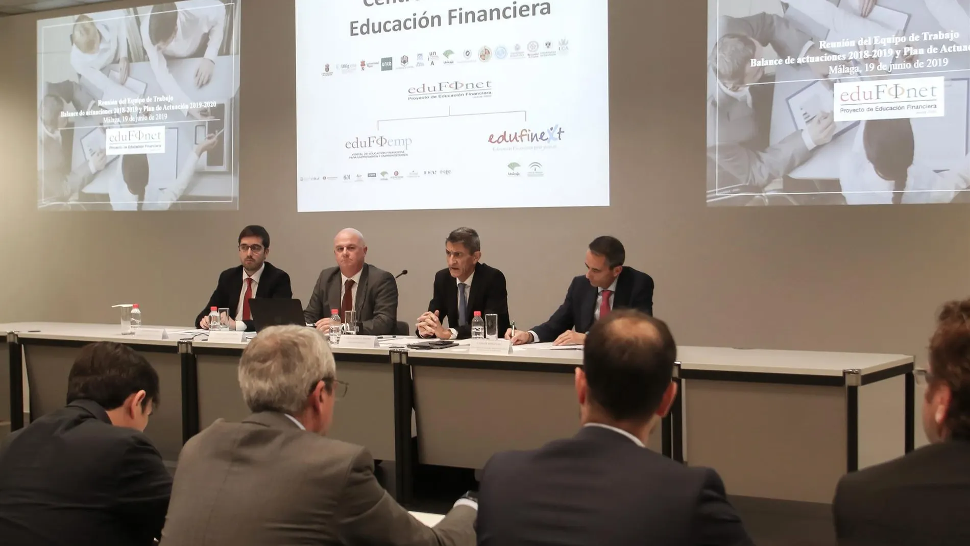 Presentación del curso 2019-2020 del Proyecto Edufinet / Foto: La Razón