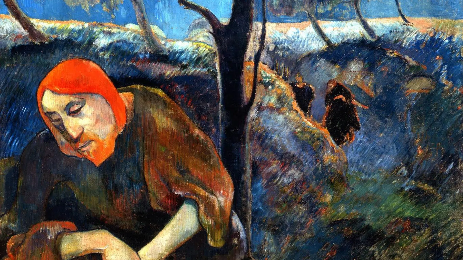 "Cristo en el monte de los olivos", de Gauguin (1889)