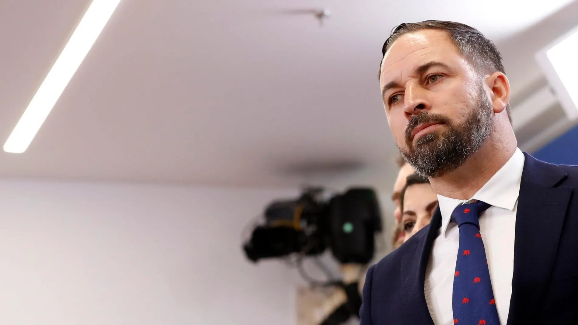 El líder de Vox, Santiago Abascal / Foto: Efe