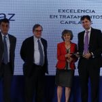 Sergio Alonso, Francisco Marhuenda, María Luisa Carcedo y Javier Pedraz
