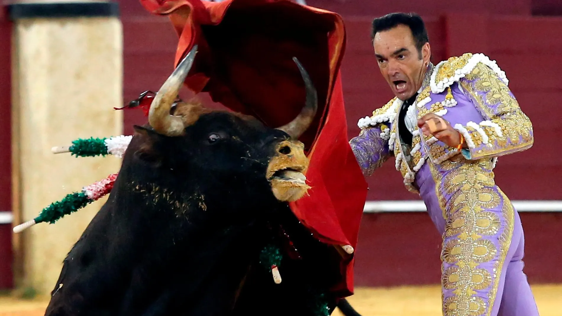 El torero sevillano El Cid en La Malagueta