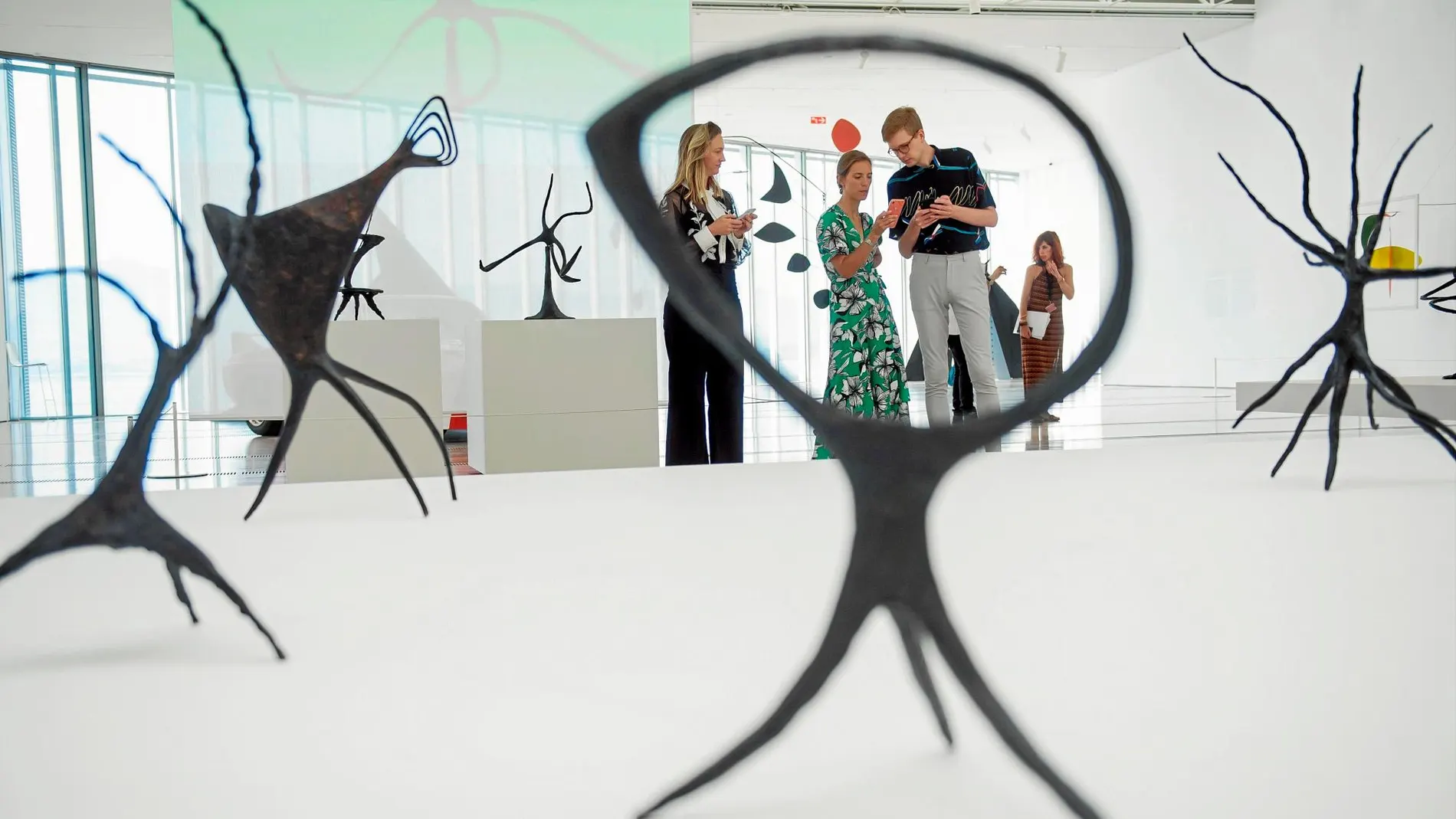 Una de las obras que se pueden ver en «Calder Stories, una muestra que abarca cinco décadas de la trayectoria del artista, uno de los más influyentes del siglo XX