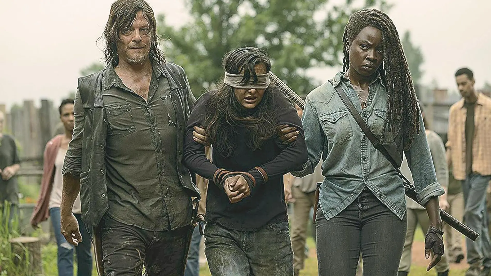 Fragmento de la serie «The Walking Dead»