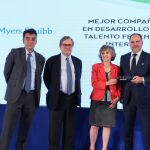 Sergio Alonso, Francisco Marhuenda, María Luisa Carcedo y Roberto Úrbez