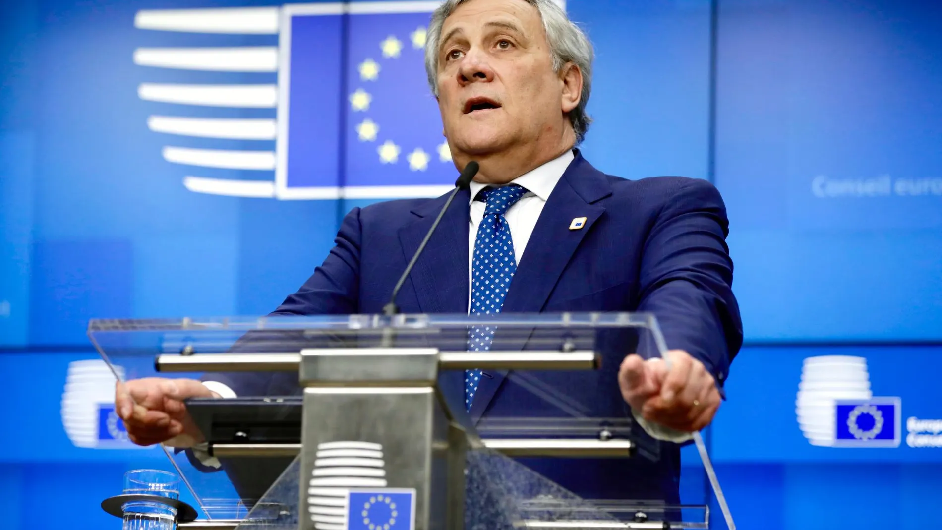Antonio Tajani presidente del Parlamento Europeo/Ap