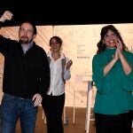 Pablo Iglesias junto a la líder de Adelante Andalucía, Teresa Rodríguez / Foto: Ke-Imagen