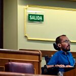 Pablo Echenique en el Congreso de los Diputados