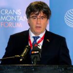 El expresidente de la Generalitat de Cataluña, Carles Puigdemont