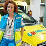 Esther González, una de las seis personas que incorporaron el pasado 15 de julio a la plantilla de psicólogos clínicos del Summa 112 / Foto: DAVID JAR