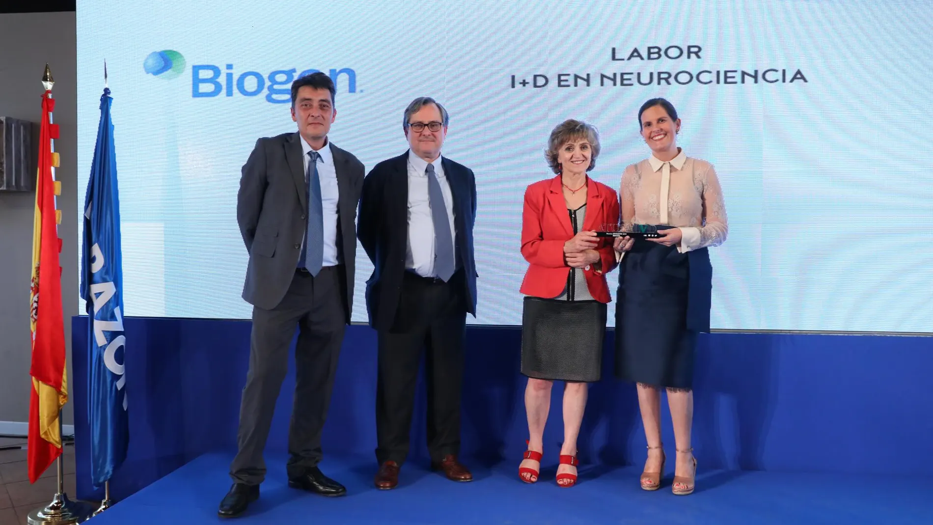 Sergio Alonso, Francisco Marhuenda, María Luisa Carcedo y Marta Valente