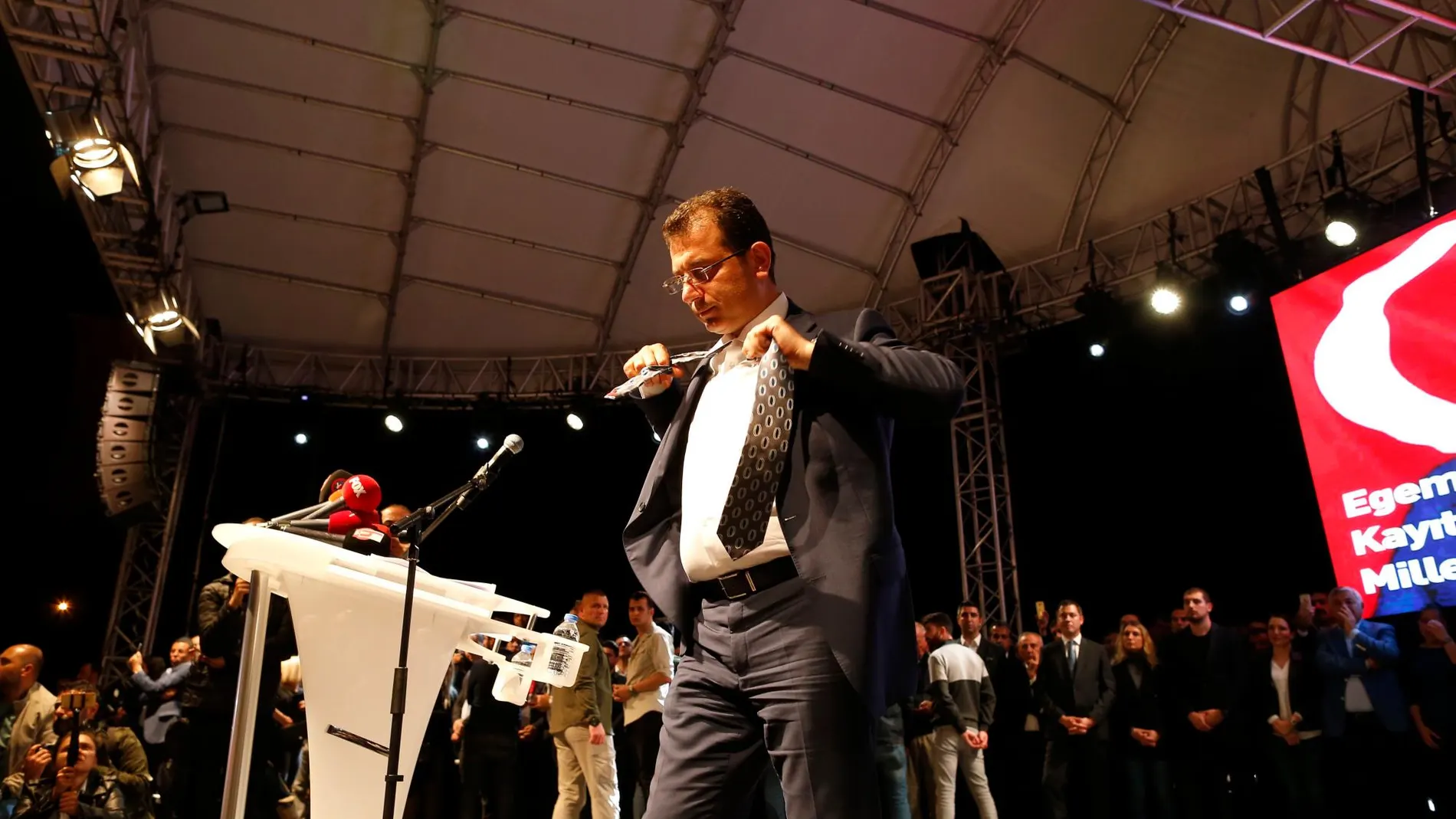 Ekrem Imamoglu, ganador de las elecciones municipales de Estambul