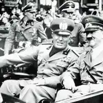 Benito Mussolini y Adolf Hitler fueron los principales líderes del fascismo en Occidente hasta su caída en 1945 con el fin de la Segunda Guerra Mundial