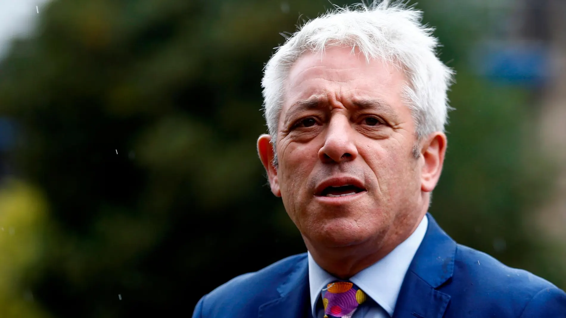 John Bercow avisó a los parlamentarios de que mañana se reanudan las sesiones del Parlamento británico