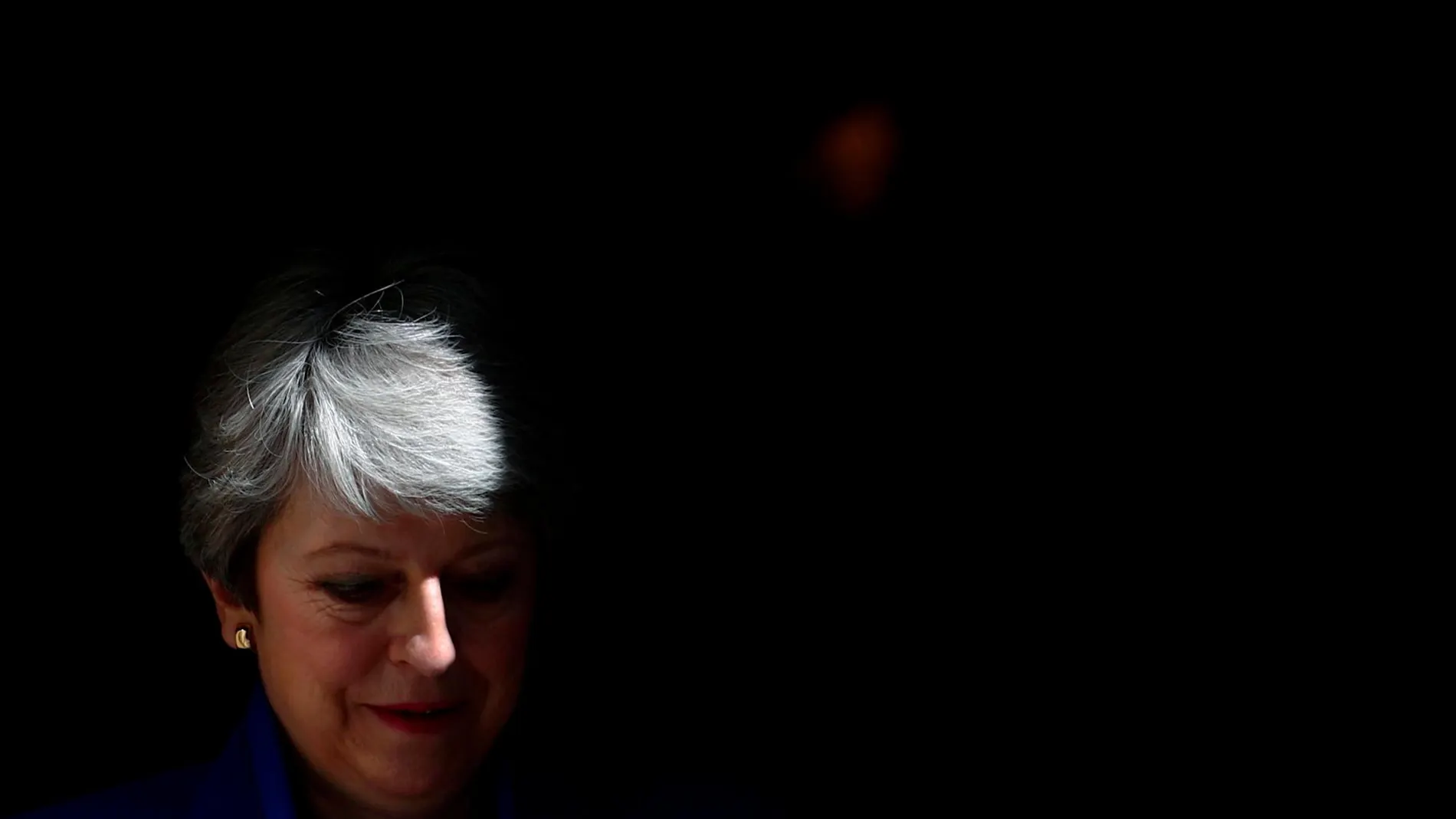 Theresa May tras abandonar el cargo/AP