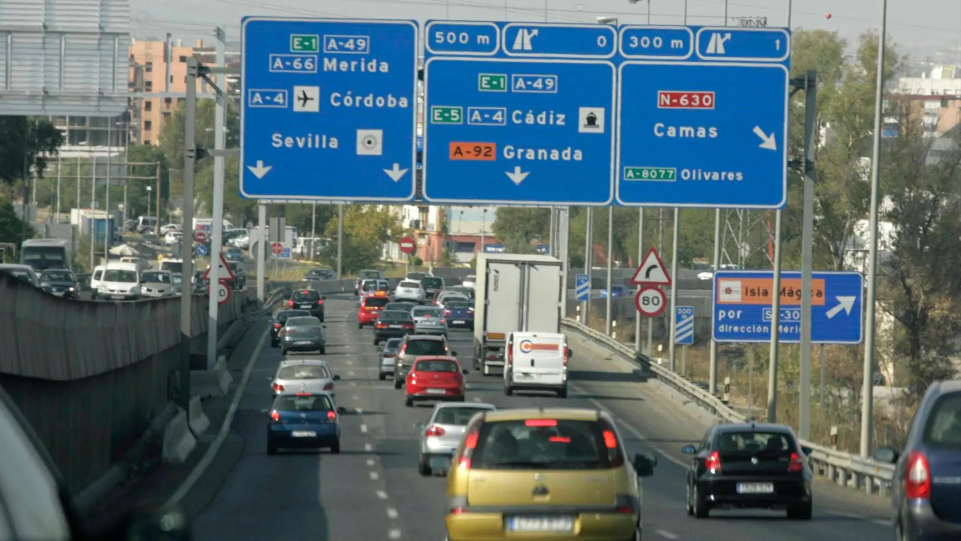 Las áreas metropolitanas de Sevilla, Granada, Córdoba y Málaga forman parte de los principales focos de contaminación
