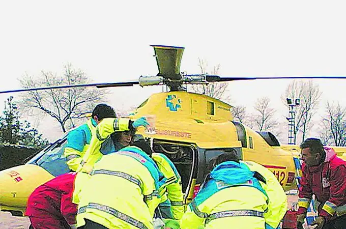 30 años del primer helicóptero medicalizado de urgencia