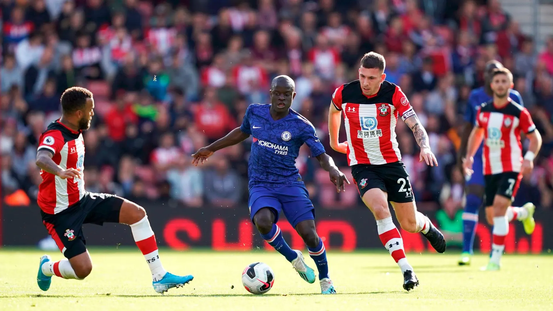 Kante, con el Chelsea