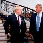 Boris Johnson y Trump en la cumbre del G7 en Biarritz/Reuters