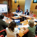 Reunión de partidos en la Consejería de Políticas Sociales de la Comunidad de Madrid