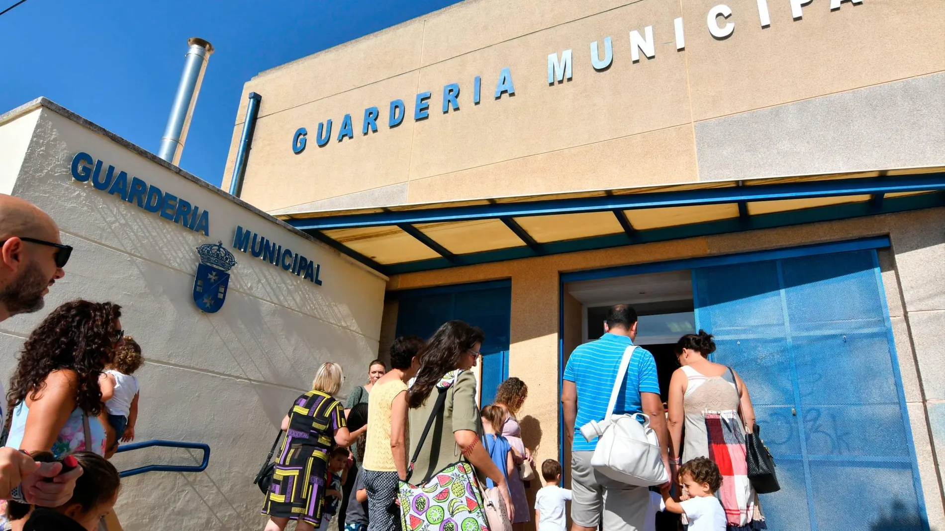 Las guarderías –en la imagen, la municipal de la localidad sevillana de Tomares– abrieron sus puertas de nuevo / Foto: La Razón