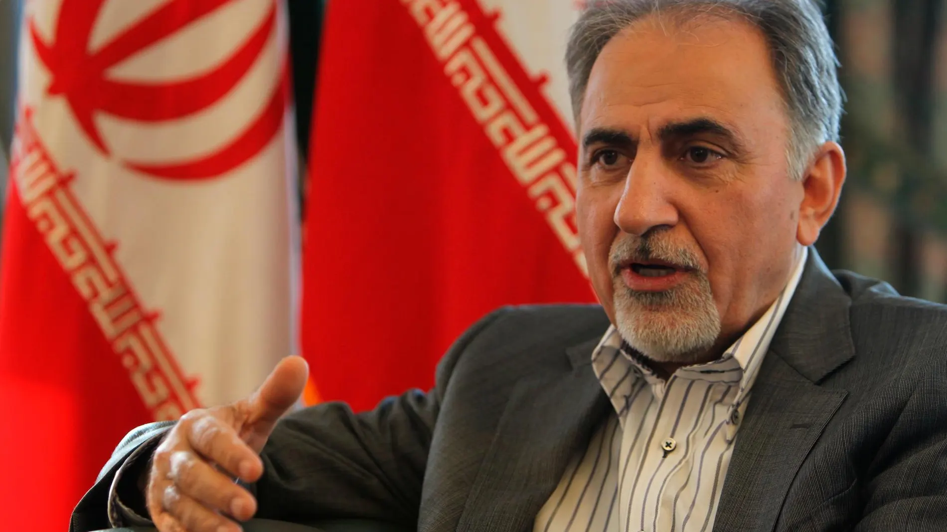 Mohamad Ali Najafi, en la embajada de Irán en España/ Cipriano Pastrano