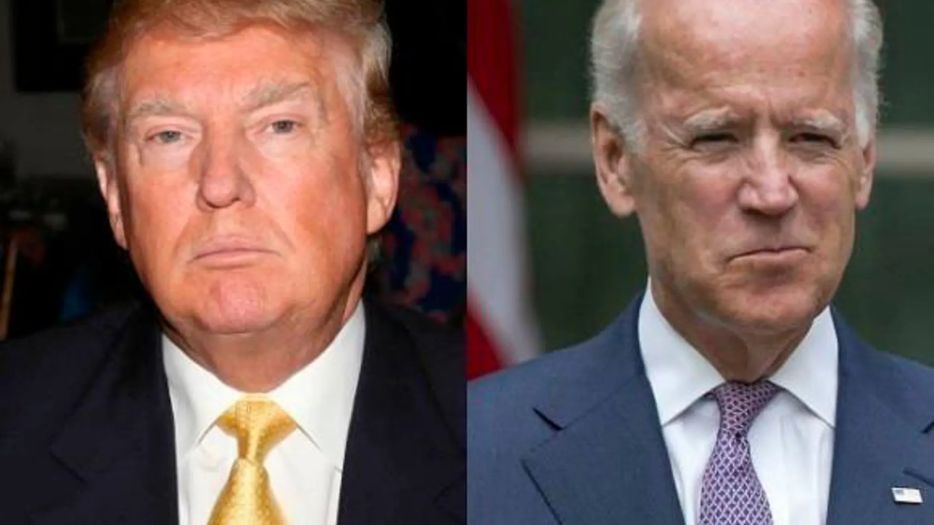 Trump y Biden / Ap