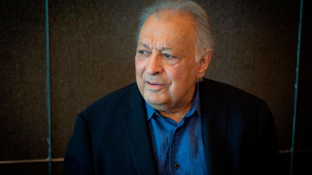 El director de orquesta Zubin Mehta