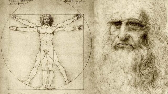 "El hombre de Vitruvio"era una de las piezas estrellas de la exposición sobre Da Vinci que se inaugurará el Louvre a finales de mes