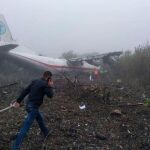 Cinco muertos tras el aterrizaje forzoso en Ucrania de un avión procedente de España