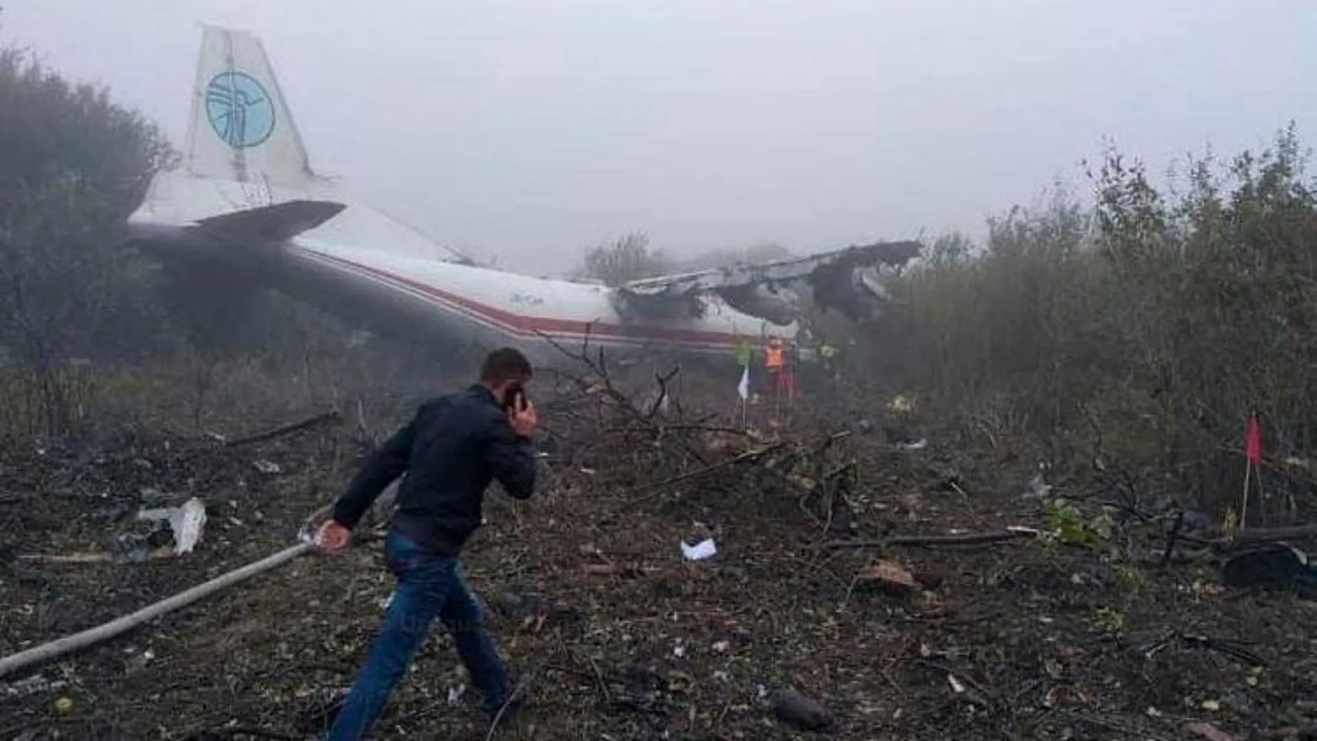 Cinco muertos tras el aterrizaje forzoso en Ucrania de un avión procedente de España